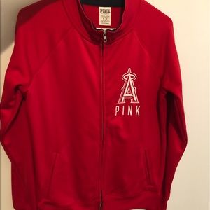 Pink by VS Angels MLB medium jacket